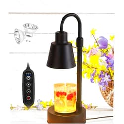 Kihoplly Candle Warming Lamp with Dimmer and Timer, Height Adjustable, Candles Wax Warmer Lamp for Candle Heater, Women Mum, Exquisite New Home Gifts, Birthday Gift (2 Bulbs)