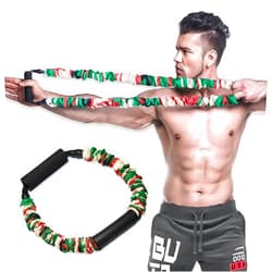 Soclim Archery Bow Trainer, Rubber Stretch Band Archery Draw Training Aid Strength Training, Archery Exerciser Training Device for Reflex Bow Shooting Kids Adults Beginner Experts