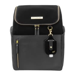 Petunia Pickle Bottom Tempo Backpack | Designed for Busy Families | Attaches to Stroller or Suitcase | Spacious Main Compartment | Twilight Black