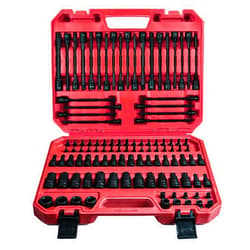 AMM 107PCS Allen and Torx Bit Socket Set, 1/4