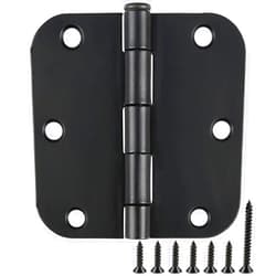 TDCHINGES Rounded Door Hinges 3-1/2