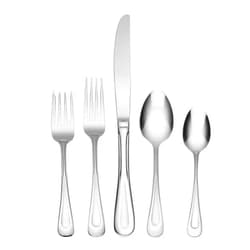 Oneida Satin Sand Dune Flatware, 45 Piece, Multi