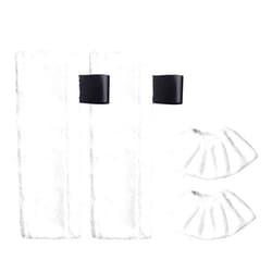Generic HUAYUWA 2Pcs Replacement Microfibre Mop Cloths with Pads Set Fits for Karcher EasyFix Steam Cleaner SC2 SC3 SC4 SC5 Accessories