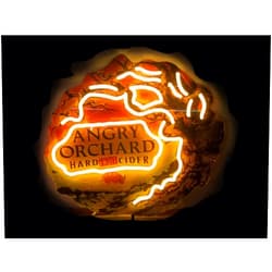 Desung Revolutionary Angry Orchard Hard Cider 3D LED Neon Light Sign Vivid Printing Tech Design Decorate 3rd Generation LED Sign 15''X17