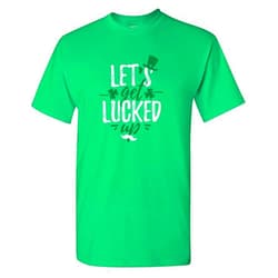 Feelin Good Tees St. Patrick’s Day Lucky Clover Tee | Funny Mens Graphic Tees | Unique & Trendy Funny Novelty T Shirts