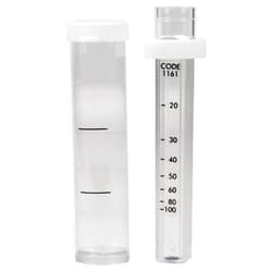 LaMotte 1161 Cyanuric Acid Double-Tube Assembly Test Tube with Cap