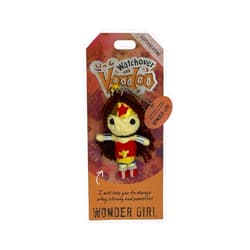 Watchover Voodoo 3-Inch Wonder Girl Keychain - Handcrafted Gift to Bring Good Luck and Positivity Everywhere You Go