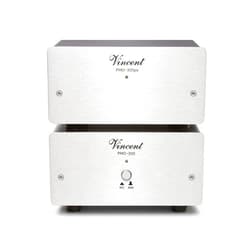 Vincent PHO 300 Phono Preamplifier MM/MC with Separate-Chassis Power Supply Silver