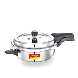 Prestige PRASVSP PRESSURE COOKER, Senior Pan 4L, SILVER