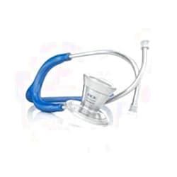 MDF Instruments MDF® ProCardial Core™ Lightweight Titanium Dual Head Stethoscope - with Titanium Chestpiece and Headset - (Royal Blue (Maliblu)) (MDF797T-10)