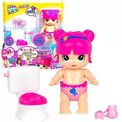 Little Live Bizzy Bubs Season Baby Playset - Clever Chloe - Potty Time Toilet Time