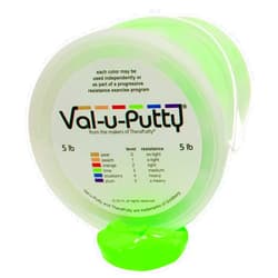 Fabrication Enterprises Val-u-Putty FAB10-3953 Exercise Putty, Medium, Lime, 5 lb.
