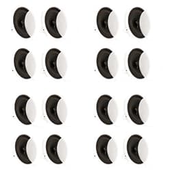 Theater Solutions CS8C Flush Mount In Ceiling Speakers with 8