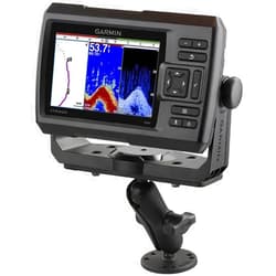 RAM Mounts Garmin Marine Electronic Mount RAM-B-111U with Medium Arm Compatible with Select Garmin Devices