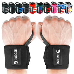DMoose Fitness Wrist Wraps for Weightlifting 18