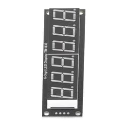 YWBL-WH Digital Tube Display Module 6 Digit Display Board 6 Digit 7 Segment Digital Tube Display Module 0.56in Red Display LED Module, LED Segment Displays