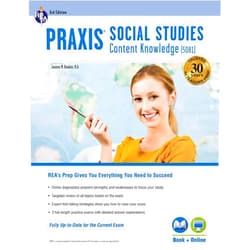 Jeanne M. Bowlan MA,Anda Lee Seat,Deborah Grebel-Becker Praxis Social Studies Content Knowledge (5081): Book + Online (PRAXIS Teacher Certification Test Prep)