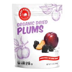 Made In Nature Organic Dried Plums, 13 Ounce (Pack of 1) – Vegan Snack, Non-GMO, Unsulfured, Gluten Free, Kosher