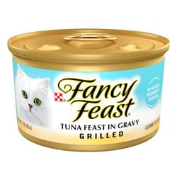Fancy Feast Purina Fancy Feast Grilled Wet Cat Food Tuna Feast in Wet Cat Food Gravy - (Pack of 24) 3 oz. Cans