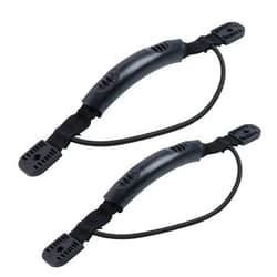 Antrader Black Kayak Canoe Boat Side Mount Carry Handles,2Pcs Kayak Carry Handles Side Mount Carry Handles with Screws for Ocean Kayak, Canoe Boat,Suitcase,Luggage