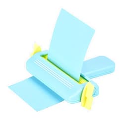 MiDube Paper Crimper Cyan Paper Quilling Craft Tools Plastic Wave Shape Making Tool Origami Craft DIY Quilling Supplies Handmade Art Paper Crafts for Holiday Cards, Home Decorations, School Gifts