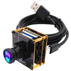 IEights 4K HDMI USB Camera Module Wide Angle Webcam for Computer 4K 30fps PC Camera Mini UVC USB2.0 Lightburn Camera for Laser Engraver 2X Digital Zoom USB Security Camera for Laptop Raspberry Pi