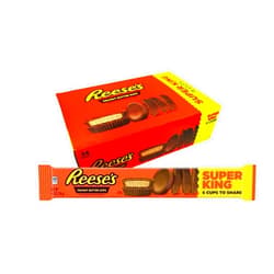Dakomyo REESE Milk Chocolate Peanut Butter Cups Super King Size 4.8 oz Each (24 Count) – 6 Cups to Share per Unit – Peanut Butter & Chocolate Candy - Reese PB Cups