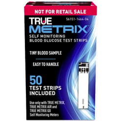 TRUE METRIX Blood Glucose Test Strips, 50 Count