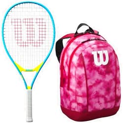 Do It Tennis Wilson Ultra Power Jr Tennis Racquet Bundled w a Tennis Bag or Backpack