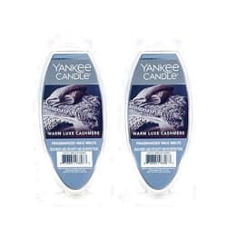 Yankee Candle Set of 2 Warm Luxe Cashmere Fragranced Wax Melts