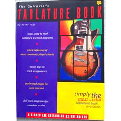 Peter Vogl The Guitarist's Tablature Book - Blank Guitar Tab Paper