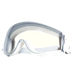 Uvex Honeywell Uvex Ademco Stealth Safety Goggles with Clear HydroShield Anti-Fog Lens, Grey Body & Neoprene Headband (S3960HS)