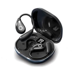 TEFELE Translation Earbuds, M95 New Wireless Bluetooth Ai Translation Earbuds Real Time Language Translator, 144 Languages Play Music Bluetooth Over-Ear for Travel Business Learning, Easy to Use