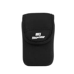MegaGear ''Ultra Light'' Neoprene Camera Case Bag with Carabiner for Sony Cyber-Shot DSC-WX500 Digital Camera (Black) (MG603)