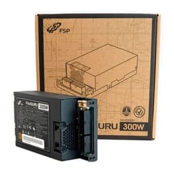 FSP Mini ITX Solution | Flex ATX 300W 80 Plus Gold Certified Efficiency ≥90% Full Range Active PFC Power Supply (FSPFSP300-57FCB) Flex Guru 300W