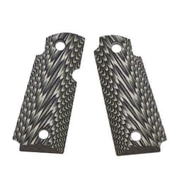 BESTWEST Custom G10 Grips for Kimber Micro Carry 380 ACP G10 Grips with Ambi, Aggressive OPS Starburst Texture 6 Color Options
