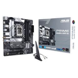 ASUS Prime Motherboard B660M-A WiFi D4 LGA 1700(Intel 12th Gen) mATX (PCIe 4.0, Wi-Fi 6,DDR4,2xM.2 Slots, 1Gb LAN, DP,2 x HDMI, USB 3.2 Rear Gen 2 and Front Gen 1 Type-C, Aura Sync)