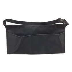 Bravo Commercial 3 Pocket Waist Apron Buckle Strap Comfortable Secure Fit. Black