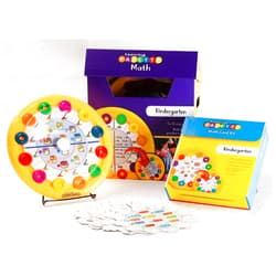 LEARNING WRAP-UPS SELF-CORRECTING Kindergarten Math Learning Palette Base Center Kit