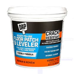 DAP 59184 QT RTU FLR Leveler, 32 oz, Light Gray