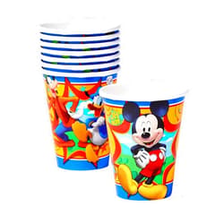 American Greetings Mickey Mouse Party Supplies, 9 oz. Paper Cups, 8-Count