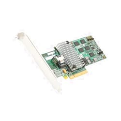 LSI Logic LSI00197 4-Port SAS RAID Controller. SAS9260-4I SGL RAID 4PORT INT 6GB SAS/SATA PCIE 2.0 512MB COMB-C. 512MB DDR SDRAM - PCI Express x8 - 1 x SFF-8087 - Mini-SAS