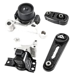 JDMON 4Pcs Engine Motor & Transmission Mount Kit Replacement for Nissan Sentra 2.0L 2007 2008 2009 2010 2011 2012 Auto CVT Trans Compatible with A4348, A4345, A4318, A4346, 11210ET01D, 11380ET000