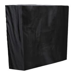 DwellElite Outdoor Kitchen Corner Cabinet Waterproof and Protective Cover, Specially Designed for Cabinets. Heavy Duty 600D Oxford Material, Dustproof and with Adjustable Drawstrings. (Black)