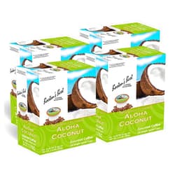 Bostons Best Boston’s Best - Aloha Coconut Flavored Delicious Gourmet Coffee Compatible with Keurig Coffee Maker, 24 Count (Pack of 4)