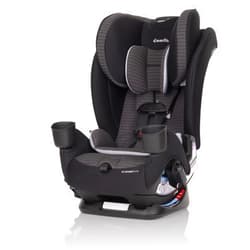 Evenflo All4Stages Slim 4-in-1 Convertible Car Seat (Tybee Black)