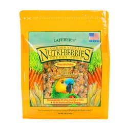 LAFEBER'S Garden Veggie Nutri-Berries Pet Bird Food, Made with Non-GMO and Human-Grade Ingredients, for Parrots, 3 lb