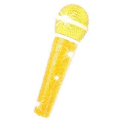 Mr.Power Microphone Grille Head Mesh + Rhinestone Mic Handle Cover Compatible with Shure SM58 SM58S SM58LC BETA58 BETA58A, Easy Installation and Disassembly