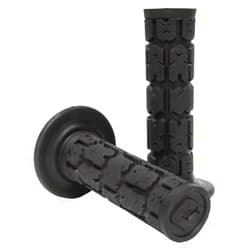 Old Dutch International Odi Rouge Dual-Ply Off-Road/Dirt Bike Motorcycle Hand Grips - Black/Black/Size 130mm