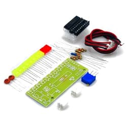 Taidacent 10 Pcs LM3915 Audio Level Indicator Kit 10 Segment Audio Level Indicator Kit Level Indicator Power Light Indicator Parts